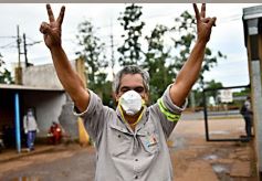 Foto de la galería: Los héroes anónimos que están en la calle todos los días pese a la pandemia