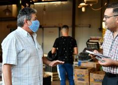 Foto de la galería: Menos compradores y más tensión en el Mercado Central