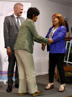 Foto de la galería: La titular de la AFIP visitó Posadas y reiteró la importancia de la moratoria para las pymes