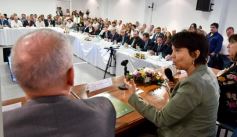 Foto de la galería: La titular de la AFIP visitó Posadas y reiteró la importancia de la moratoria para las pymes