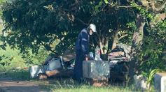 Foto de la galería: Incendio de malezas inundó de humo a la ciudad de Posadas