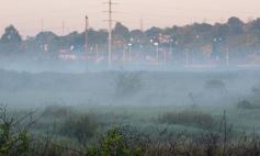 Foto de la galería: Incendio de malezas inundó de humo a la ciudad de Posadas
