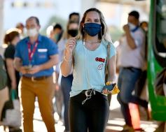 Foto de la galería: Servicios Urbanos, cuidando a los pasajeros en la terminal UNaM