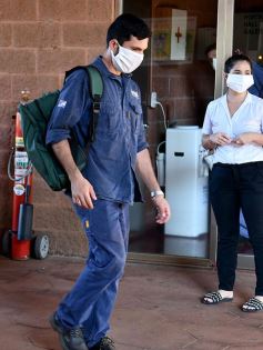Foto de la galería: Servicios Urbanos, cuidando a los pasajeros en la terminal UNaM
