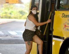 Foto de la galería: Servicios Urbanos, cuidando a los pasajeros en la terminal UNaM