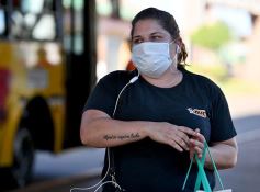 Foto de la galería: Servicios Urbanos, cuidando a los pasajeros en la terminal UNaM