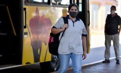Foto de la galería: Servicios Urbanos, cuidando a los pasajeros en la terminal UNaM