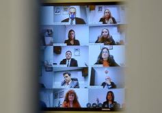 Foto de la galería: Legislatura: histórica apertura virtual del período de sesiones ordinarias