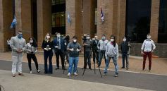 Foto de la galería: Legislatura: histórica apertura virtual del período de sesiones ordinarias