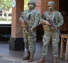 Foto de la galería: Rossi supervisó el despliegue de las Fuerzas Armadas en la lucha contra el coronavirus