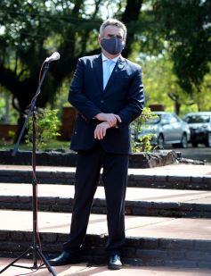 Foto de la galería: Rossi supervisó el despliegue de las Fuerzas Armadas en la lucha contra el coronavirus