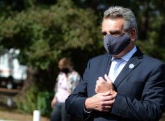 Foto de la galería: Rossi supervisó el despliegue de las Fuerzas Armadas en la lucha contra el coronavirus