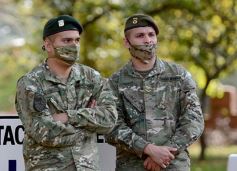 Foto de la galería: Rossi supervisó el despliegue de las Fuerzas Armadas en la lucha contra el coronavirus