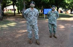 Foto de la galería: Rossi supervisó el despliegue de las Fuerzas Armadas en la lucha contra el coronavirus