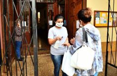 Foto de la galería: Cuarentena en Misiones: volvieron las misas y otras ceremonias de culto bajo estricto protocolo