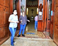 Foto de la galería: Cuarentena en Misiones: volvieron las misas y otras ceremonias de culto bajo estricto protocolo