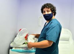 Foto de la galería: Recorrida por Posadas: barbijos, alcohol en gel y distanciamiento social