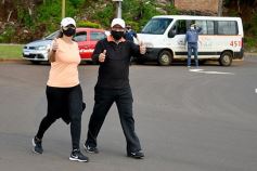 Foto de la galería: Unas 40 mil personas disfrutaron de la doble jornada de caminatas recreativas en Posadas