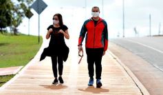 Foto de la galería: Unas 40 mil personas disfrutaron de la doble jornada de caminatas recreativas en Posadas