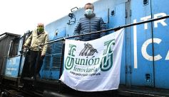 Foto de la galería: Con la llegada de la primera formación se reactivó el servicio de trenes de carga en Misiones