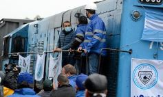 Foto de la galería: Con la llegada de la primera formación se reactivó el servicio de trenes de carga en Misiones