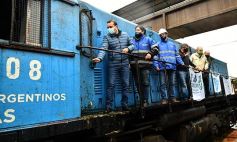 Foto de la galería: Con la llegada de la primera formación se reactivó el servicio de trenes de carga en Misiones