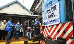 Foto de la galería: Con la llegada de la primera formación se reactivó el servicio de trenes de carga en Misiones