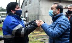 Foto de la galería: Con la llegada de la primera formación se reactivó el servicio de trenes de carga en Misiones