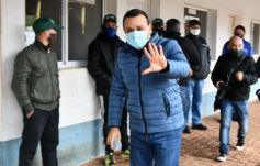 Foto de la galería: Con la llegada de la primera formación se reactivó el servicio de trenes de carga en Misiones