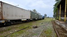 Foto de la galería: Partió de Garupá el tren de cargas con casi mil toneladas de producción misionera