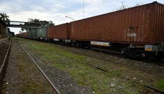 Foto de la galería: Partió de Garupá el tren de cargas con casi mil toneladas de producción misionera