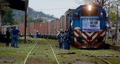 Foto de la galería: Partió de Garupá el tren de cargas con casi mil toneladas de producción misionera