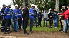 Foto de la galería: Partió de Garupá el tren de cargas con casi mil toneladas de producción misionera