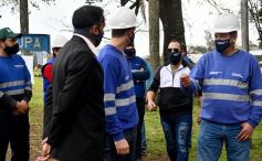Foto de la galería: Partió de Garupá el tren de cargas con casi mil toneladas de producción misionera