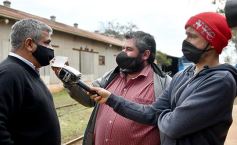 Foto de la galería: Partió de Garupá el tren de cargas con casi mil toneladas de producción misionera