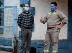 Foto de la galería: Partió de Garupá el tren de cargas con casi mil toneladas de producción misionera