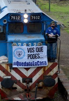 Foto de la galería: Partió de Garupá el tren de cargas con casi mil toneladas de producción misionera