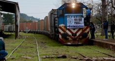 Foto de la galería: Partió de Garupá el tren de cargas con casi mil toneladas de producción misionera