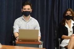 Foto de la galería: Los ministros Pérez y Kreimer pasaron por la Comisión de Presupuesto de la Cámara