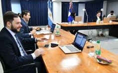 Foto de la galería: Los ministros Pérez y Kreimer pasaron por la Comisión de Presupuesto de la Cámara