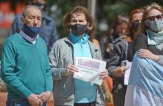 Foto de la galería: Agencias de turismo visibilizaron la crisis del sector con una protesta