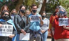 Foto de la galería: Agencias de turismo visibilizaron la crisis del sector con una protesta