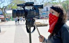 Foto de la galería: Agencias de turismo visibilizaron la crisis del sector con una protesta