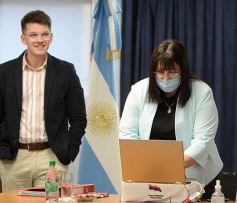 Foto de la galería: Legislatura: el ministro Safrán analizó el Presupuesto 2021