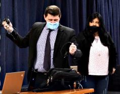 Foto de la galería: Legislatura: el ministro Safrán analizó el Presupuesto 2021