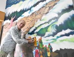 Foto de la galería: Posadas y su gente: un mural espectacular y el rico yopará para recibir a octubre