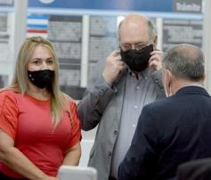 Foto de la galería: Herrera Ahuad, Meoni y Massa supervisaron los detalles para la vuelta del Tren Metropolitano