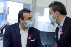 Foto de la galería: Herrera Ahuad, Meoni y Massa supervisaron los detalles para la vuelta del Tren Metropolitano