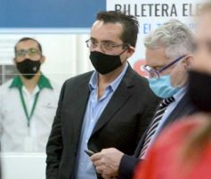 Foto de la galería: Herrera Ahuad, Meoni y Massa supervisaron los detalles para la vuelta del Tren Metropolitano