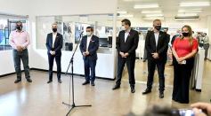 Foto de la galería: Herrera Ahuad, Meoni y Massa supervisaron los detalles para la vuelta del Tren Metropolitano